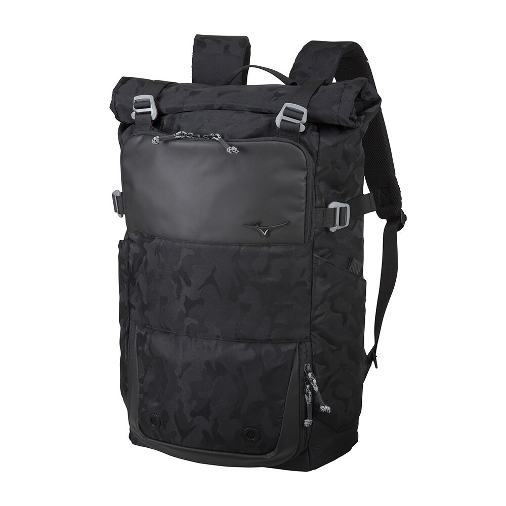 Mizuno Men's Style (28L) Bag Black Camo (33GD900291-ROU)